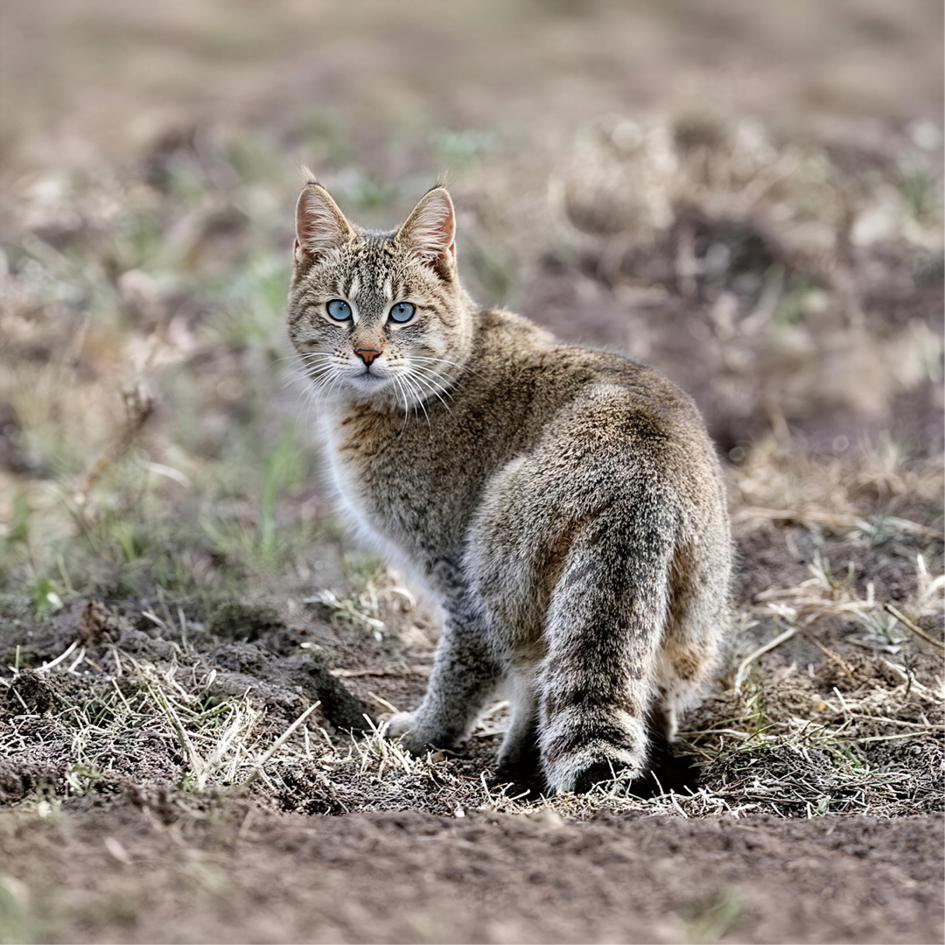 荒漠猫，国家一级保护野生动物